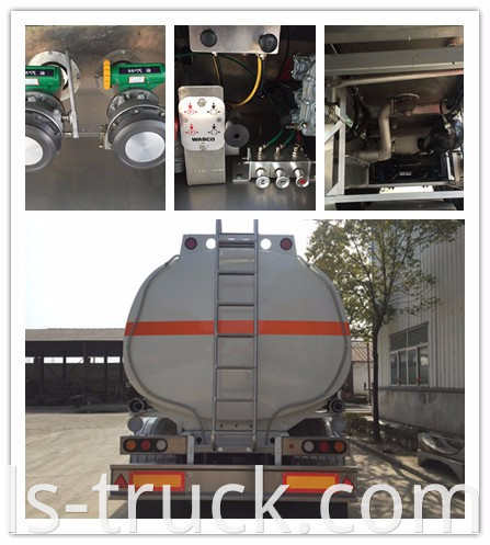 3 axles Good Quality Oil Tank Fuel Tank Semi-Trailer